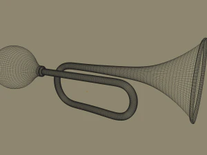 car air horn 3D Model