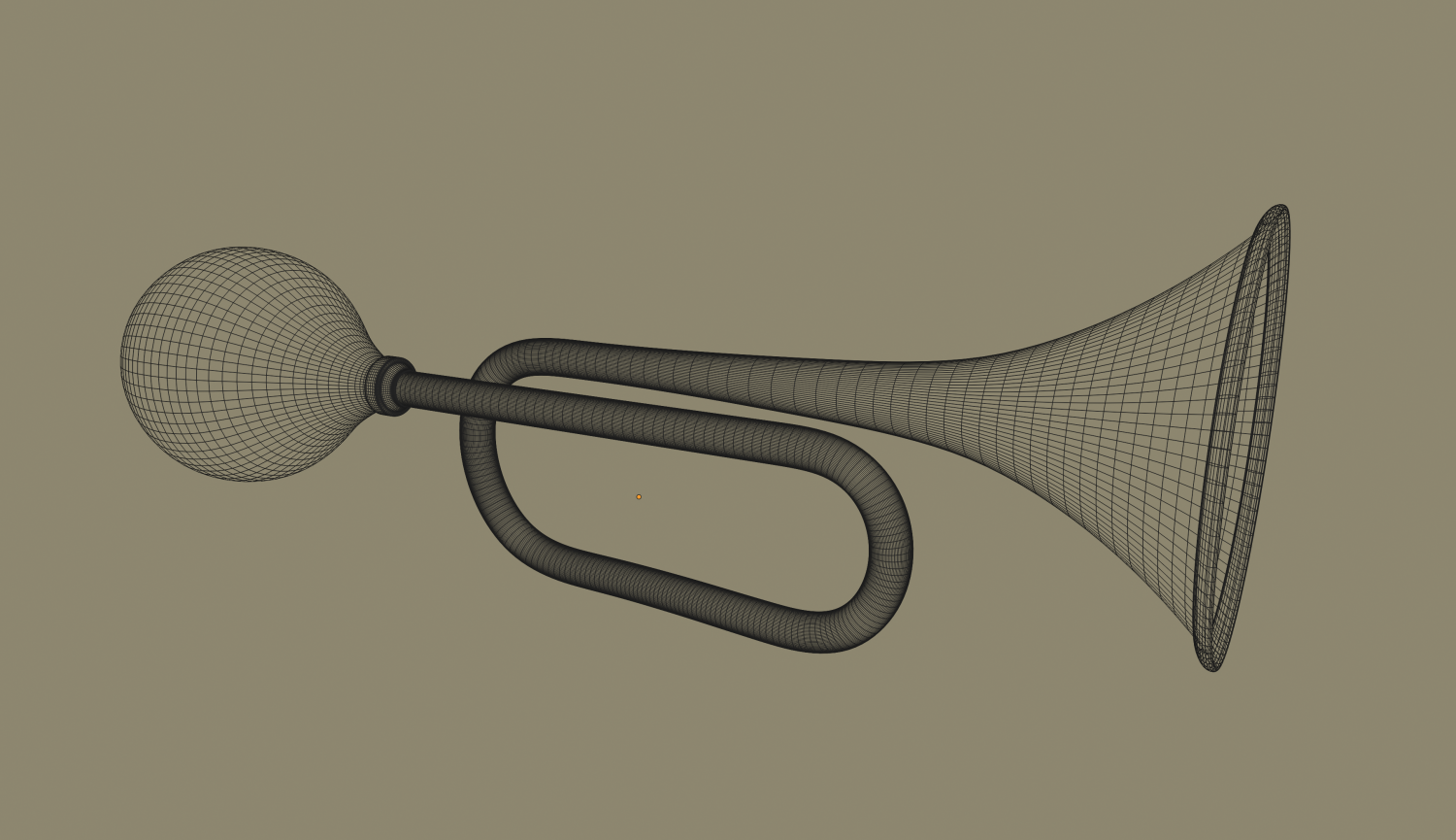 Гуделка. Пневматический горн 3д модель. Air horn. Пневматический горн 3д модель. Балалайка 3d модель.