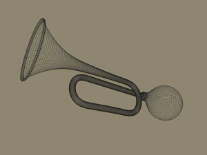car air horn 3D Model