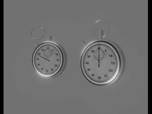 stopwatch Model 3D
