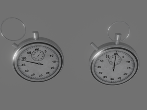 stopwatch 3D Model