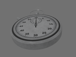 stopwatch 3D Model