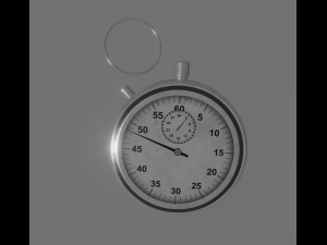stopwatch 3D Model