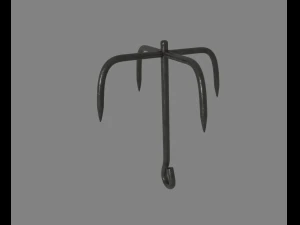 grappling hook 3D Model