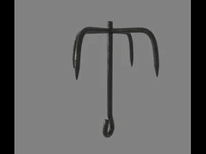 grappling hook 3D Model