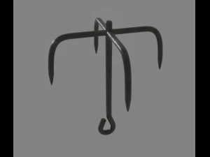 grappling hook 3D Model