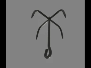 grappling hook 3D Model