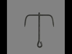 grappling hook 3D Model