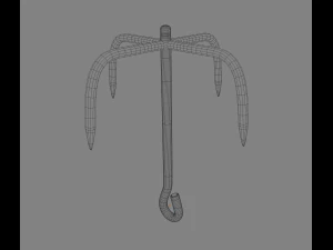 grappling hook 3D Model