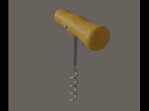 corkscrew 3D Model