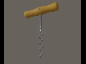 corkscrew 3D 模型
