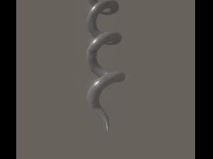 corkscrew 3D 模型