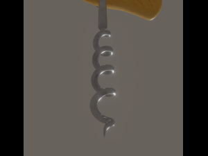 corkscrew 3D 模型