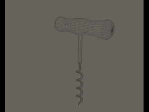 corkscrew 3D 模型