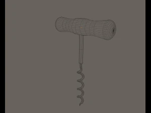 corkscrew 3D Model