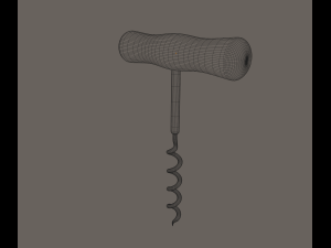corkscrew 3D 模型