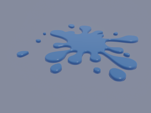 splash Modelo 3D