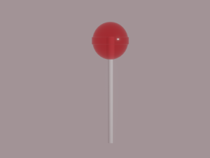 lollipop 3Dモデル