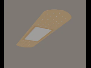 sticking plaster 3D Model