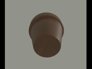 cactus in a flower pot 3D Model
