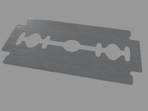 razor blade 3D Model