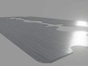 razor blade 3D Model