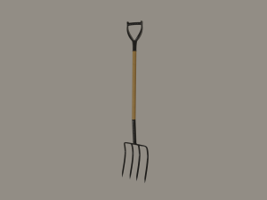 pitchfork 3D मॉडल