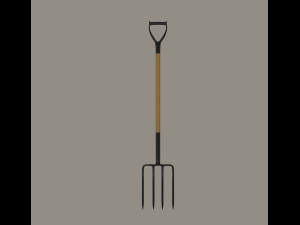 pitchfork 3D Model