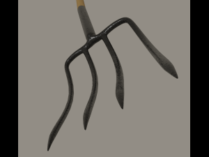 pitchfork 3D Model