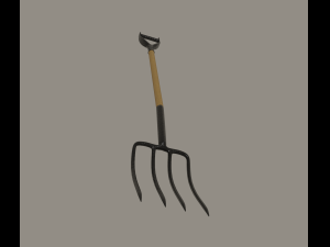 pitchfork 3D Model