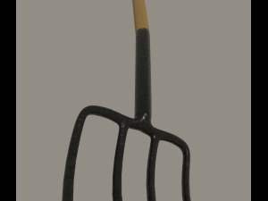 pitchfork 3D Model