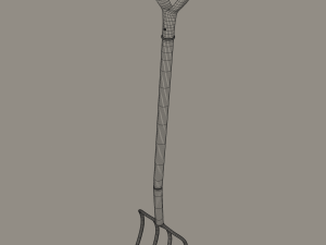 pitchfork 3D Model