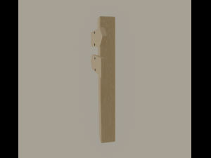 wooden arrow sign Modelo 3D