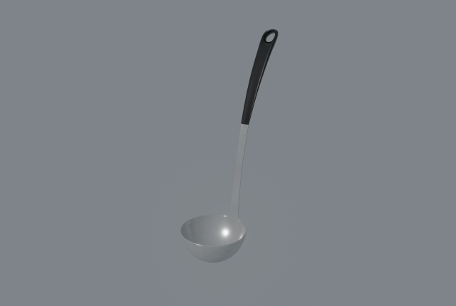 ladle Modello 3D .c4d .max .obj .3ds .fbx .stl .blend 
