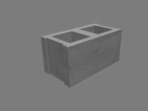 cinderblock 3D मॉडल