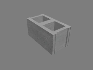 cinderblock 3D Model
