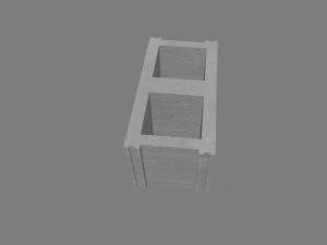 cinderblock 3D Model