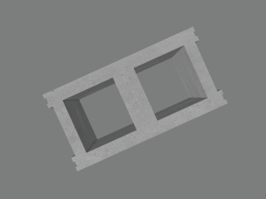 cinderblock 3D मॉडल