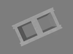 cinderblock 3D Model