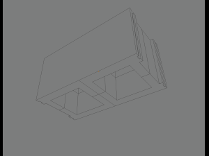 cinderblock 3D मॉडल
