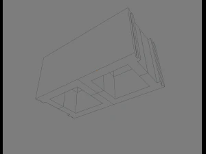 cinderblock 3D Model