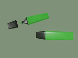 highlighter 3D 모델