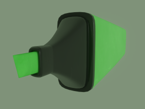 highlighter Modello 3D