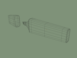 highlighter Modello 3D