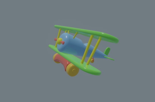 toy plane Modelo 3D .c4d .max .obj .3ds .fbx .stl .blend 