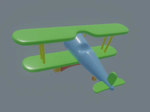 toy plane 3D Model