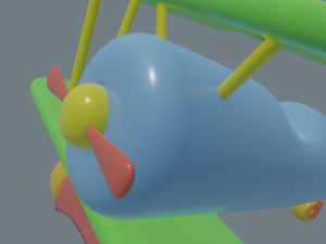 toy plane Modelo 3D