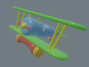 toy plane 3D Model