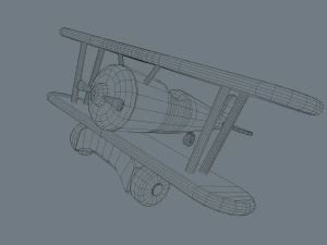 toy plane 3D Model