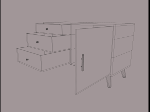 cabinet Model 3D